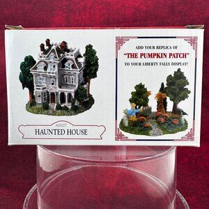 LIBERY FALLS AMERICANA COLLECTION " HOUNTED HOUSE" # AH227 NEW IN OPEN BOX